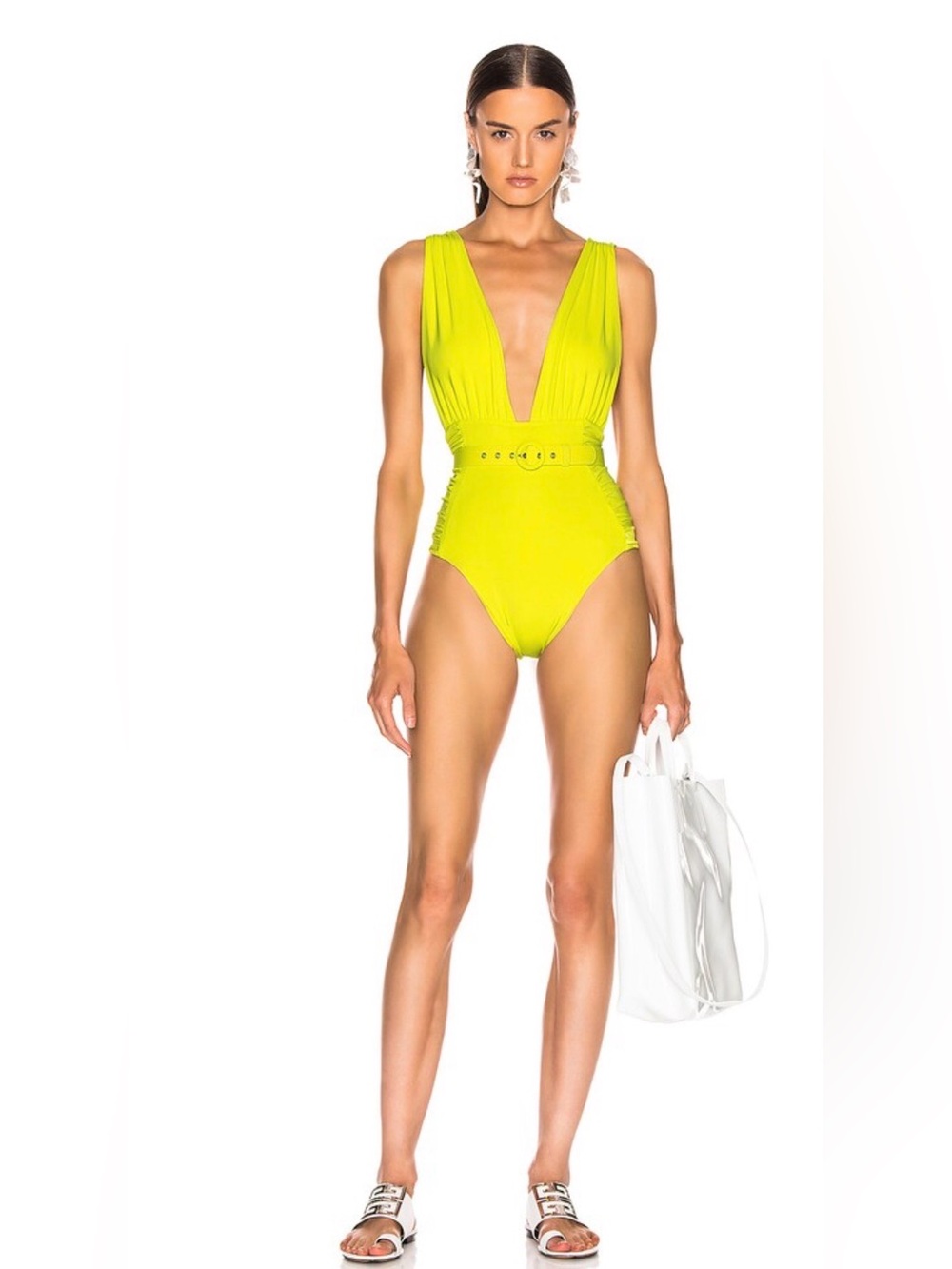 NICHOLAS | Plunge One Piece Swimsuit